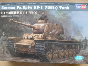 HOBBYBOSS 1/48 84818 GERMAN Pz.Kpfw KV-1 756 r 